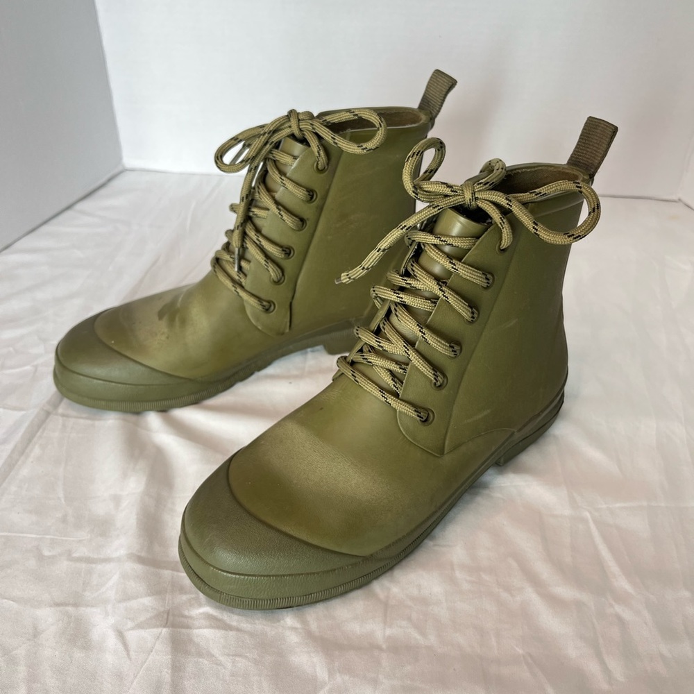 Madewell Olive Green Boots